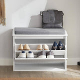Darrahopens Furniture > Living Room Hallway Shoe Bench Rack Cabinet Seat Cushion
