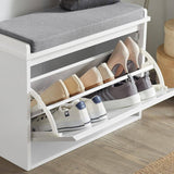 Darrahopens Furniture > Living Room Hallway Shoe Bench Rack Cabinet Seat Cushion