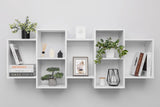 Darrahopens Furniture > Living Room LISBON DISPLAY SHELF - WHITE