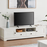 Darrahopens Furniture > Living Room Margaux White Coastal Style 180cm Entertainment Unit