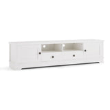 Darrahopens Furniture > Living Room Margaux White Coastal Style 180cm Entertainment Unit