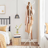Darrahopens Furniture > Living Room Metal Coat Rack ,White