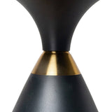 Darrahopens Furniture > Living Room Midnight Elegance Drum Side Table