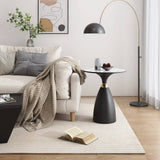 Darrahopens Furniture > Living Room Midnight Elegance Drum Side Table