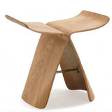 Darrahopens Furniture > Living Room NNEOBA Creative Wood Butterfly Stool