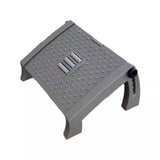 Darrahopens Furniture > Living Room > Ottomans & Footstools 1PC Adjustable Office Foot Rest Pedal Stool Sofa Leg Support for Home or Desk Use - Grey