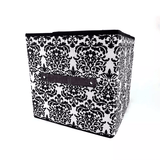 Darrahopens Furniture > Living Room > Ottomans & Footstools Folding Ottoman Storage Stool Cube Footstool Stool Blanket Box With Cover AU