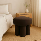 Darrahopens Furniture > Living Room > Ottomans & Footstools Interior Ave - Bentley Velvet Ottoman – Espresso