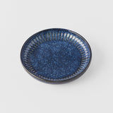 Darrahopens Furniture > Living Room > Ottomans & Footstools Sauce Dish 9cm Ridged Indigo Design