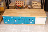 Darrahopens Furniture > Living Room > Shoe Storage 3 in 1 sensory play storage and bench