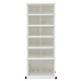Darrahopens Furniture > Living Room > Shoe Storage Artiss Foldable Shoe Storage Box 6 Tier 12 Pairs Entryway