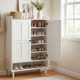 Darrahopens Furniture > Living Room > Shoe Storage Artiss Shoe Rack Cabinet Storage Cupboard 3 Adjustable Shelves White