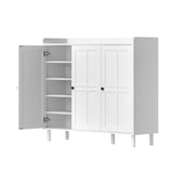 Darrahopens Furniture > Living Room > Shoe Storage Artiss Shoe Rack Cabinet Storage Cupboard Adjustable Shelf White
