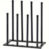 Darrahopens Furniture > Living Room > Shoe Storage Black Metal Shoe Rack Organizer for Entryway