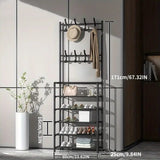 Darrahopens Furniture > Living Room > Shoe Storage Free Standing Shoe And Hat Rack
