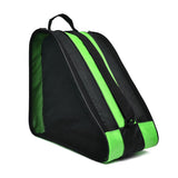 Darrahopens Furniture > Living Room > Shoe Storage Green 3-Compartment Roller Skate Bag Breathable Mesh Ice Skate Carrier with Adjustable Shoulder Strap for Kids and Adults Australian Sports Accessories