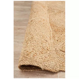 Darrahopens Furniture > Living Room > Shoe Storage Natural Jute Rug 220 x 150cm for Living Room In Australia - Darrahopens