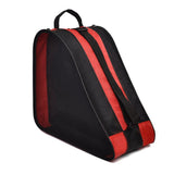 Darrahopens Furniture > Living Room > Shoe Storage Red 3-Compartment Roller Skate Bag Breathable Mesh Ice Skate Carrier with Adjustable Shoulder Strap for Kids and Adults Australian Sports Accessories