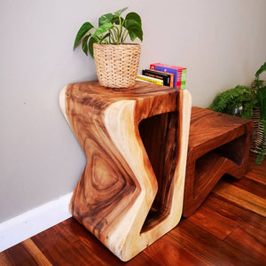 Darrahopens Furniture > Living Room Side table, coffee table or entrance corner table-hand crafted from solid wood