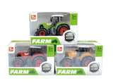 Darrahopens Furniture > Living Room > Side Tables 3x DIECAST METAL FARM TRACTORS RED YELLOW GREEN