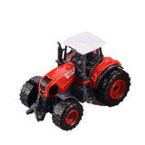 Darrahopens Furniture > Living Room > Side Tables 3x DIECAST METAL FARM TRACTORS RED YELLOW GREEN