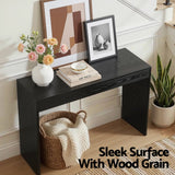 Darrahopens Furniture > Living Room > Side Tables Artiss Console Table Hallway Sofa Entryway Entrance 120CM Black