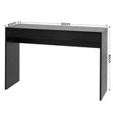 Darrahopens Furniture > Living Room > Side Tables Artiss Console Table Hallway Sofa Entryway Entrance 120CM Black