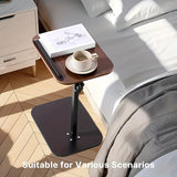 Darrahopens Furniture > Living Room > Side Tables Black 360° Free Rotation · Flexible Placement Design: Redefining the Flexible Office and Learning Experience, Allowing Free Placement and Efficient Adaptation to Multi-Scenario Needs