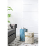 Darrahopens Furniture > Living Room > Side Tables CANCUN SHELL STOOL/TABLE