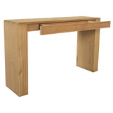 Darrahopens Furniture > Living Room > Side Tables Hudson Solid Mindi Console Table (Natural)
