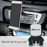 Darrahopens Furniture > Living Room > Side Tables Universal Adjustable Tablet Mount Car CD Slot Holder 2in1 Fit 3.5-10.5" iPad GPS