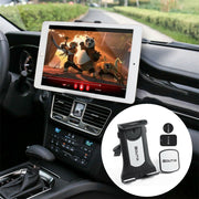 Darrahopens Furniture > Living Room > Side Tables Universal Adjustable Tablet Mount Car CD Slot Holder 2in1 Fit 3.5-10.5" iPad GPS