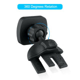Darrahopens Furniture > Living Room > Side Tables Universal Adjustable Tablet Mount Car CD Slot Holder 2in1 Fit 3.5-10.5" iPad GPS