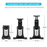 Darrahopens Furniture > Living Room > Side Tables Universal Adjustable Tablet Mount Car CD Slot Holder 2in1 Fit 3.5-10.5" iPad GPS