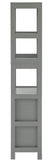 Darrahopens Furniture > Living Room Tall Cabinet Shelf Drawer, Grey