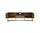 Darrahopens Furniture > Living Room Tuberose ETU Entertainment TV Unit 180cm 2 Door Solid Acacia Timber - Brown