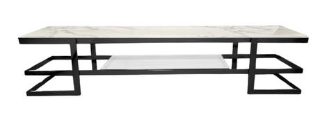 Darrahopens Furniture > Living Room > TV Units Alexa Black TV Unit - Black Glass