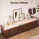 Darrahopens Furniture > Living Room > TV Units Artiss 180cm TV Unit Entertainment Cabinet Fluted Style Anti-tip Kit Walnut