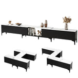 Darrahopens Furniture > Living Room > TV Units Artiss TV Cabinet Entertainment Unit Stand Extendable Black