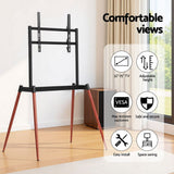 Darrahopens Furniture > Living Room > TV Units Artiss TV Stand 32-75 inch LED LCD Screen Wooden Floor Easel Height Adjustable