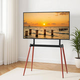 Darrahopens Furniture > Living Room > TV Units Artiss TV Stand 32-75 inch LED LCD Screen Wooden Floor Easel Height Adjustable