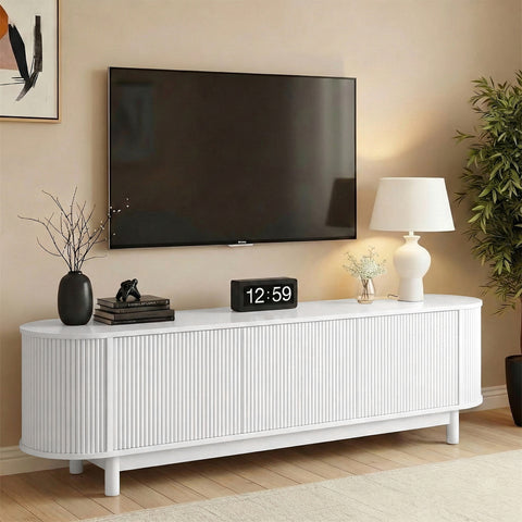 Darrahopens Furniture > Living Room > TV Units Artiss TV Unit Entertainment Unit Storage Cabinet 160cm White