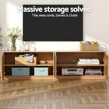 Darrahopens Furniture > Living Room > TV Units Artiss TV Unit Entertainment Unit Storage Cabinet 180cm Pine
