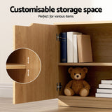 Darrahopens Furniture > Living Room > TV Units Artiss TV Unit Entertainment Unit Storage Cabinet 180cm Pine