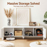 Darrahopens Furniture > Living Room > TV Units Artiss TV Unit Entertainment Unit Storage Cabinet 180cm White