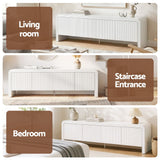 Darrahopens Furniture > Living Room > TV Units Artiss TV Unit Entertainment Unit Storage Cabinet 180cm White
