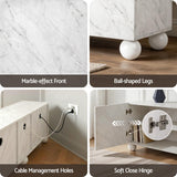 Darrahopens Furniture > Living Room > TV Units Artiss TV Unit Entertainment Unit Storage Cabinet 200cm White