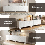 Darrahopens Furniture > Living Room > TV Units Artiss TV Unit Entertainment Unit Storage Cabinet 200cm White
