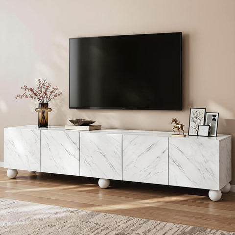 Darrahopens Furniture > Living Room > TV Units Artiss TV Unit Entertainment Unit Storage Cabinet 200cm White