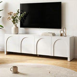 Darrahopens Furniture > Living Room > TV Units Artiss TV Unit Entertainment Unit Storage Cabinet Adjustable Shelf 180cm White